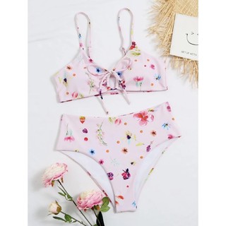 sz M New!! mini flower บิกินี่ set