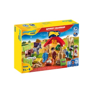 Playmobil 70259 Advent Calendar 1.2.3 Advent Calendar - Christmas Manger แอดเว้นท์ 123 วันประสูติ