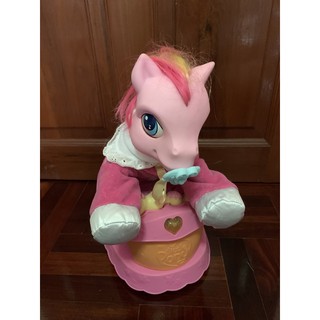 My little pony vintage พร้อมรถหัดเดิน มีเสียง มีไฟ สภาพดี ของแท้