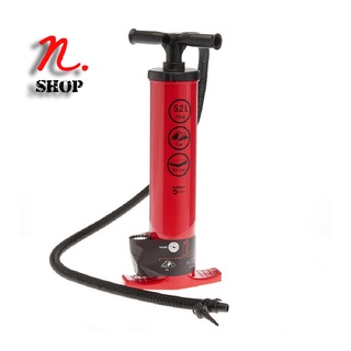 ที่สูบลมมือระบบ DOUBLE ACTION สำหรับสูบลมเต็นท์ ขนาด 5.2 ลิตร QUECHUA DOUBLE ACTION HAND PUMP 5.2L AND 7 PSI