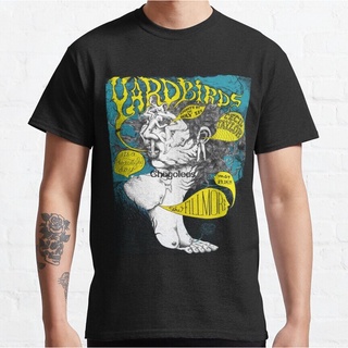 เสื้อยืดโอเวอร์ไซส์ใหม่ เสื้อยืดผ้าฝ้าย 100% พิมพ์ลาย Yardbirds Jjekpd59Dnahoc28 วันหยุด สําหรับผู้ชาย XS-3XLS-3XL