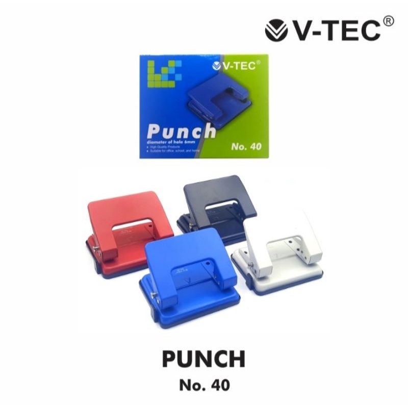 V-tec Perforator Punch / Paper Punch / Paper Punch / Paper Punch No. 40