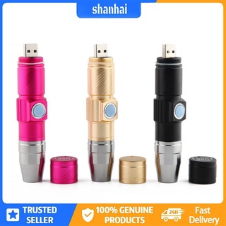 ไฟฉาย LED ขนาดเล็ก 365nm โคมไฟตรวจสอบ USB Charge UV Torch Light