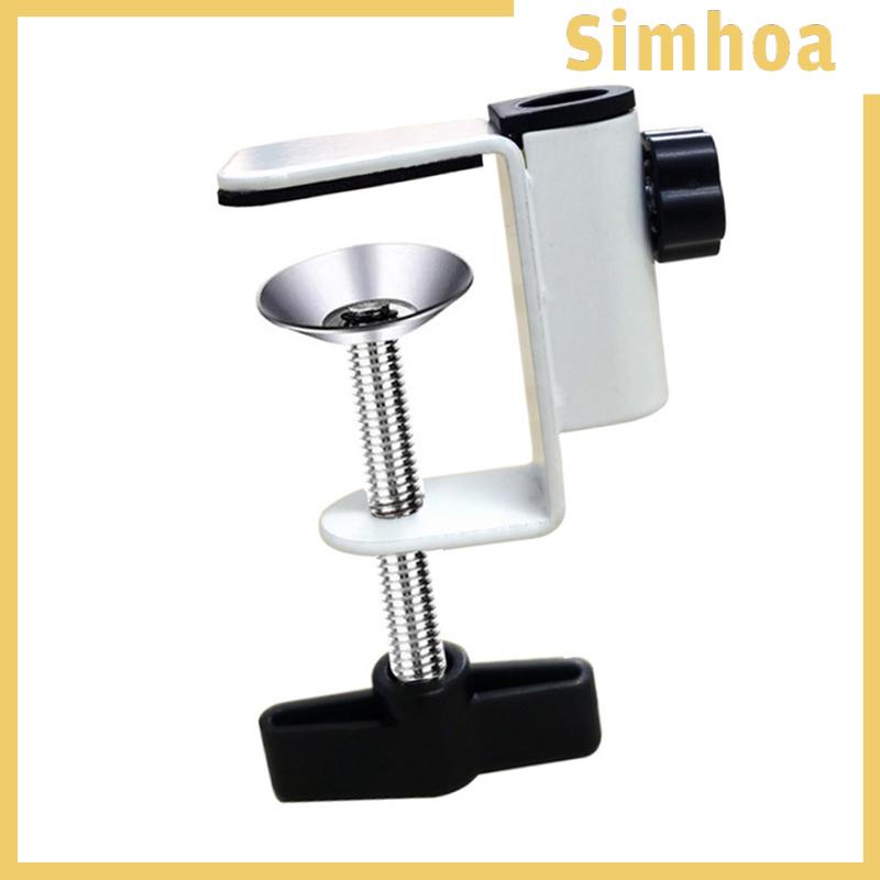 [SIMHOA] Bracket Clamp 12mm Hole for Microphone Desk Lamp 5cm Thickness HH-007 #8