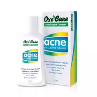 ผลิตภัณฑ์ทำความสะอาดผิวหน้า Oxe’Cure facial liquid cleanser