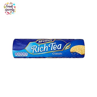 Mcvities Rich Tea Classic Biscuits 300g แมคไวตี้ส์ ริช ที คลาสสิค บิสกิต 300กรัม