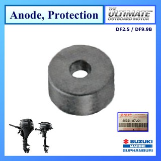 แอโนด Anode Protection อะไหล่เครื่องยนต์เรือ ซูซูกิ Suzuki Outboard รุ่น DT15A / DF2.5 / DF9.9B / DF15A / DF20A แท้ศูนย์