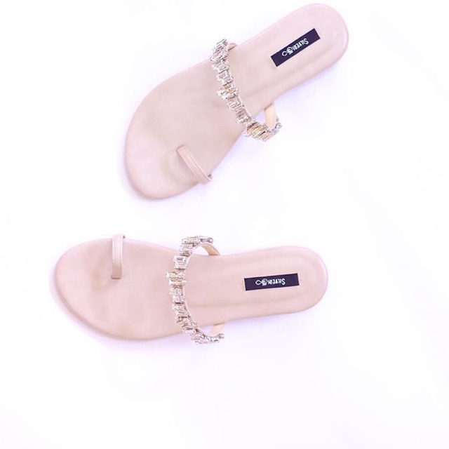 Jelly sandel in nude pink size 40