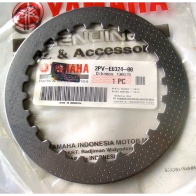 Yamaha Y15 Yuku แผ่นคลัทช์/คลัทช์แผ่นเหล็ก 1 ชุด-3 ชิ้น