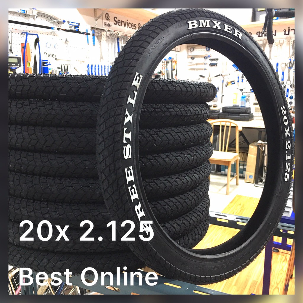 ยางจักรยาน BMX ขนาดล้อ 20 นิ้ว (406) 20x2.125 Chaoyang BMXER แก้มใหญ่