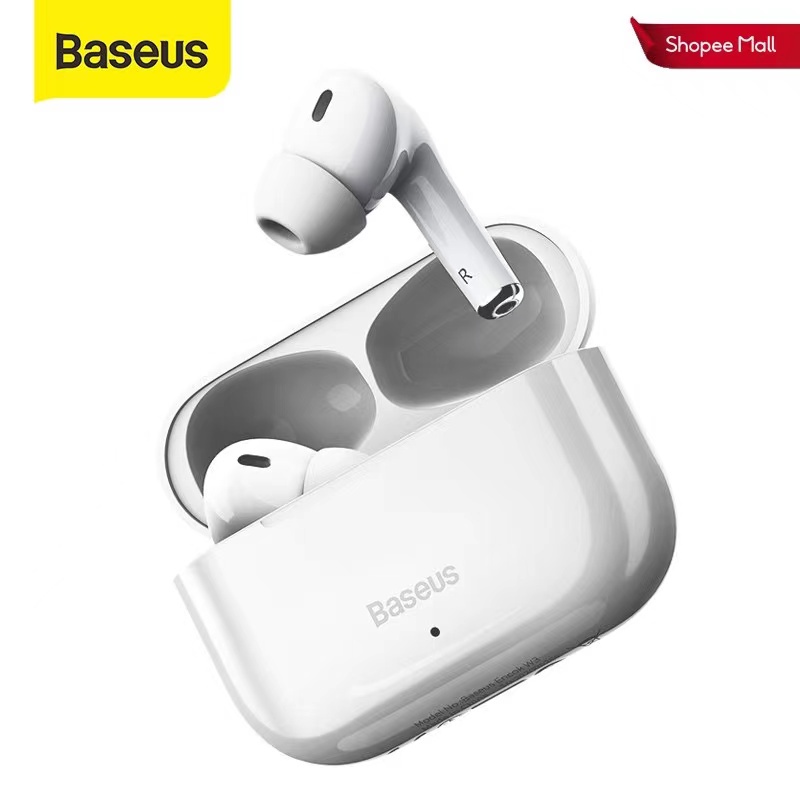 Baseus W3 Tws หูฟังสเตอริโอไร้สาย บลูทูธ 5.0 สําหรับ iPhone 11 12 Pro Max Samsung