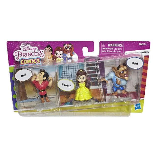 💖ของแท้ พร้อมส่งฟรี💖ของเล่น ตุ๊กตา เบลล์ ดิสนีย์ Disney Princess Comics Dolls, Belle's Story Moments