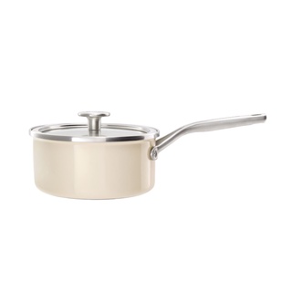 KITCHENAID SAUCEPAN 18CM/2L ALMOND CREAM กระทะพร้อมฝาปิด