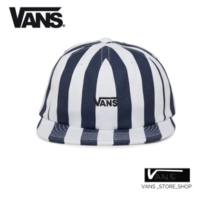 หมวกVANS STRIPE UNSTRUCTURED HAT DRESS BLUE STRIPE สินค้ามีประกันแท้