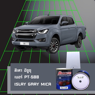 สีเทาซิ่ง อีซูซุ ISLAY GRAY MICA