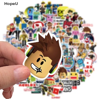 [HopeU] สติกเกอร์ ลายเกม Roblox กันน้ํา สําหรับติดตกแต่งกระเป๋าเดินทาง โน้ตบุ๊ก 100 ชิ้น ต่อชุด