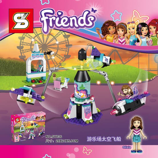 เลโก้ Friends เฟรน สวนสนุกในฝัน จำนวน  212 ชิ้น