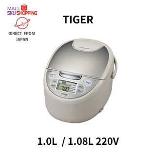 【Direct from Japan】TIGER Microcomputer controlled rice cooker tacook JAX-S10W 1.0L / JAX-S18W  1.8L 220v   automatic cooking made in Japan /skujapan