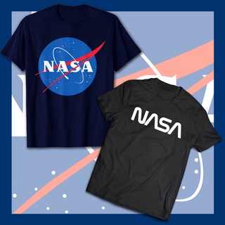 [พร้อมส่ง]เสื้อ​ยืด ส​กรีนลายโลโก้ NASA เสื้อลายนาซ่า สุดฮิต ผ้า Cotton100% เสื้อยืดแฟชั่น ราคาถูก