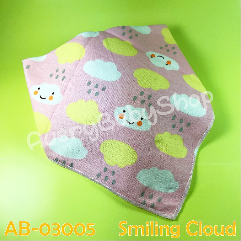 Baby SLABER / เอี๊ยมสามเหลี่ยมนําเข้า / PREMIUM BABY APRON / ILLER COATING 03