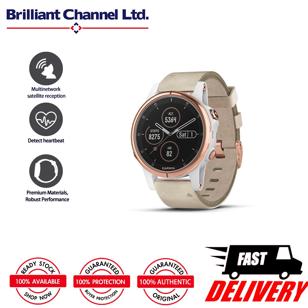fenix 5s plus sapphire rose gold