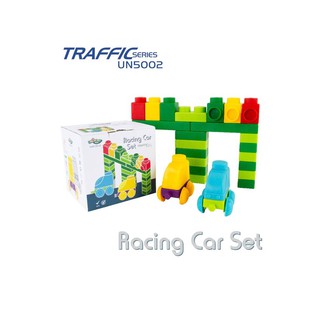 UNiPLAY Soft Block - Traffic Series รุ่น UN5002 Racing car set