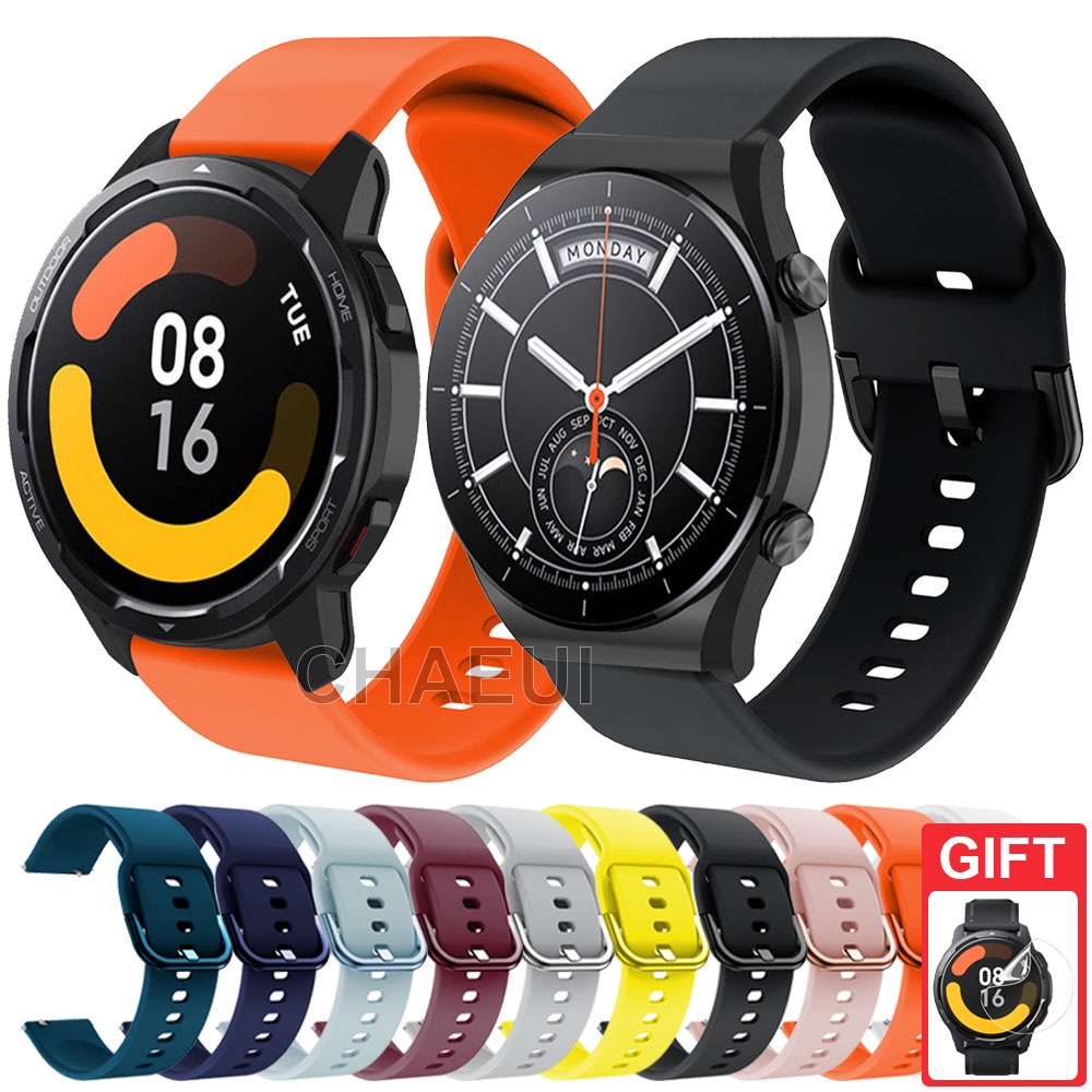 22 มม.สายคล้องคอซิลิโคนสําหรับ Xiaomi Watch 5 / S4 / S3 / 2 Pro / S1 Active / S1 Pro / Mi Watch Colo