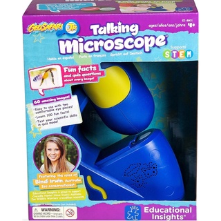 กล้องจุลทัศน์พูดได้ Educational Insights GeoSafari Jr. Talking Microscope, Featuring Bindi Irwin