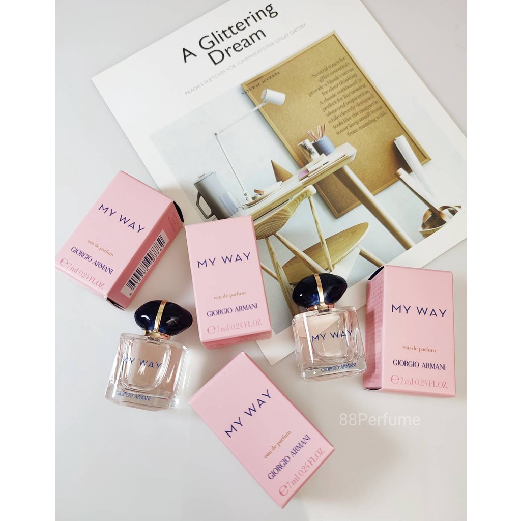 Giorgio Armani My Way EDP ขนาด 7ml ของแท้ 100% (ไซส์มินิ)