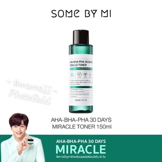 โทนเนอร์ลดสิว Some by mi aha-bha-pha 30 days miracle toner 150 ml