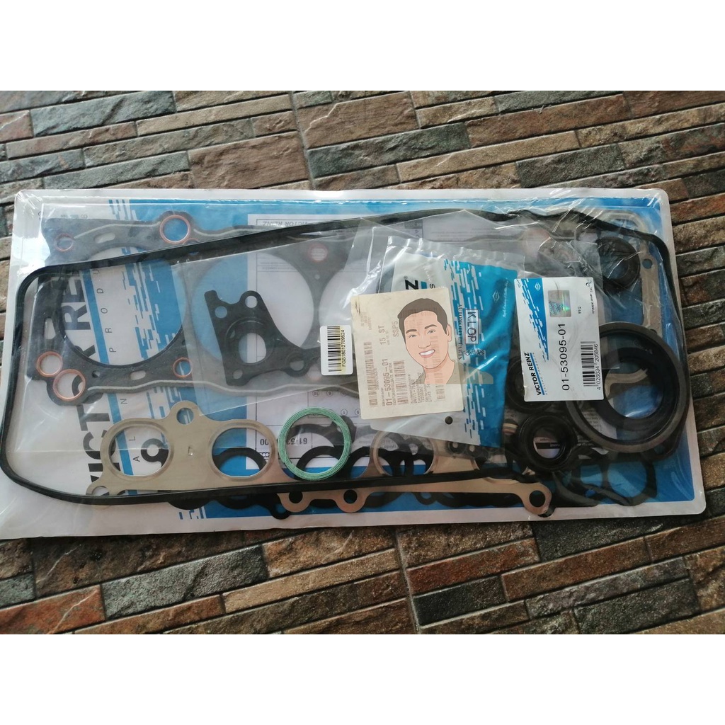 01 53095 01 ประเก็นชุดใหญ่ (Victor Reinz เยอรมัน) Toyota Hilux 2.4/2.7 '97, RZJ9# 2RZ-FE 3RZ-FE