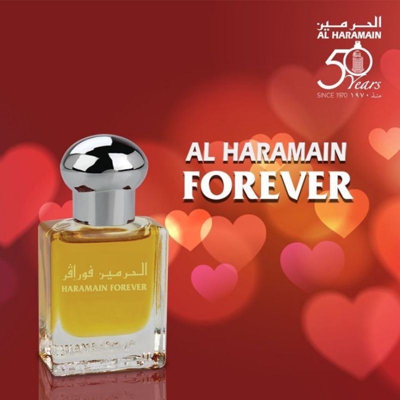 น้ำหอมอาหรับ Al Haramain Perfume Oil Forever น้ำหอมพกพา น้ำหอมผู้ชาย น้ำหอมแท้