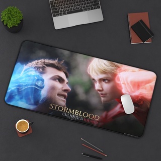 แผ่นรองเมาส์ ลาย Stormblood Fantasy XIV Final Desk Mat | เมาส์