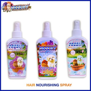 Freshy Hair Nourishing Spray สเปรย์บำรุงขนสุนัขอาบแห้ง 185 ml.