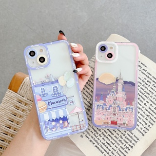 เคสโทรศัพท์ซิลิโคน TPU แบบนิ่ม ลายปราสาท สําหรับ Huawei P30 P40 pro Lite Mate 20 30 40 pro Nova 7se 7 se 7i 4E 5T 8 y7 pro y9 prime 2019