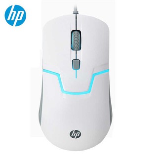 USB Optical Mouse HP GAMING (M100S) สีขาว