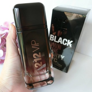 แท้ 100% Carolina Herrera 212 VIP Black EDP For Men แบ่งขาย