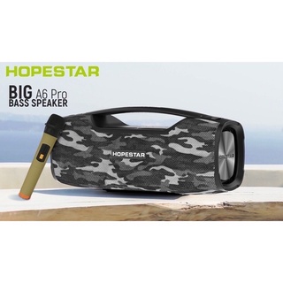 HOPESTAR A6pro Big Power Soundbar ลำโพงบลูทูธกันน้ำกลางแจ้งลำโพงแบบพกพาสเตอริโอซับวูฟเฟอร์ Boombox วิทยุ FM