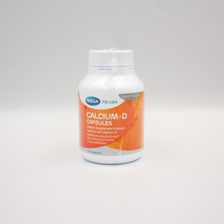 Mega Calcium D Capsules 60 และ 20 แคปซูล