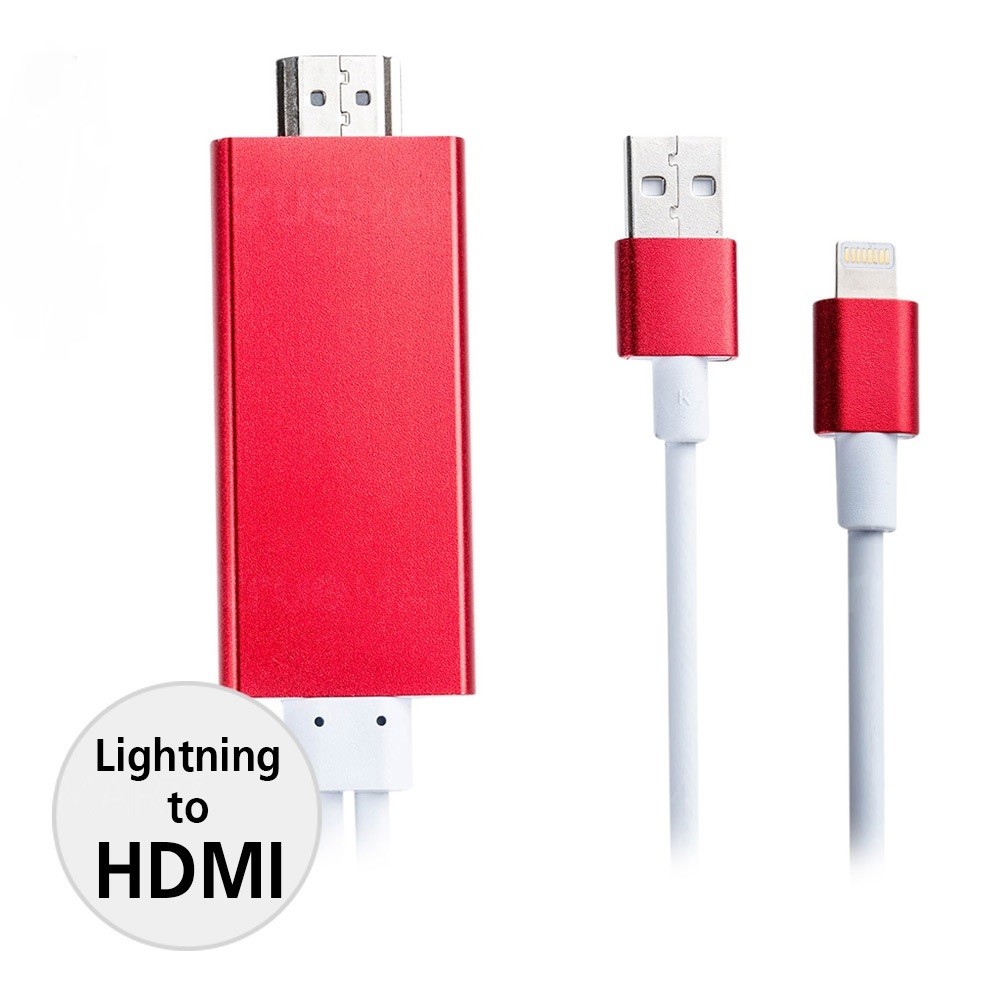 JHI สายแปลงสัญญาณ Lightning to HDMI HDTV CABLE A5-01