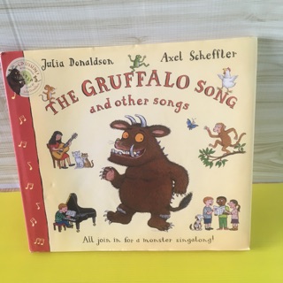 THE GRUFFALO SONG and other songs(ปกแข็ง เล่มใหญ่)มือสอง -cb3