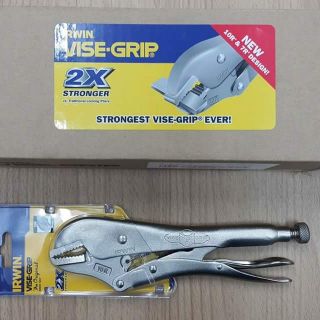 คีมล็อคไวท์กริปแท้ 10นิ้ว irwin vise grip