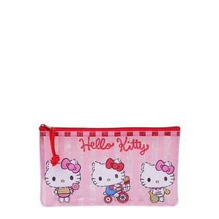 SANRIO ซองใส่ดินสอ Hello Kitty Remix แฟ้ม เครื่องเขียน