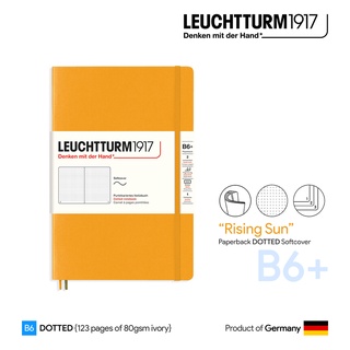 Leuchtturm1917 Paperback (B6+) "Rising Sun" Dotted Softcover Notebook - สมุดโน๊ต Leuchtturm B6+ ลายจุด ปกอ่อน