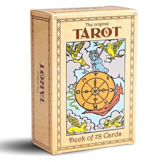 การ์ดเกม Tarot Deck ขนาด:4.8X2.87X1.34 นิ้ว