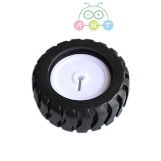 พร้อมส่ง-RC Toy Car Robot Vehicle Rubber Cover Wheel DIY 43 mm. Dia.