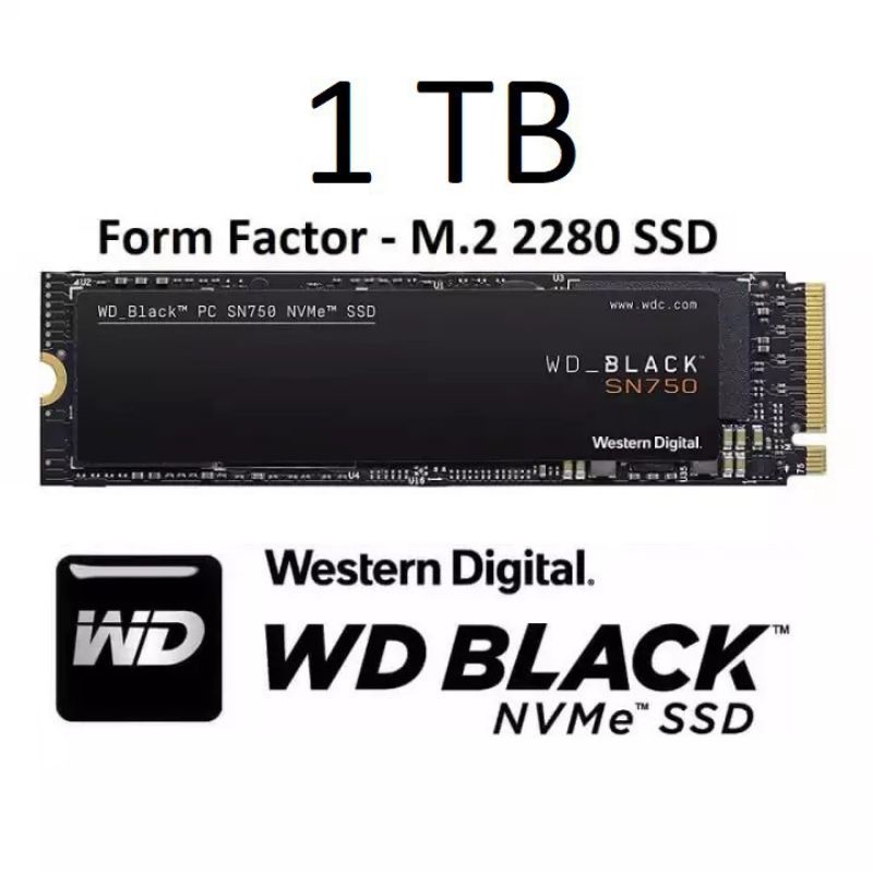 WD Black SN 750 1 TB