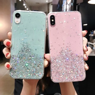 เคสมือถือ VIVO Y17 Y15 Y12 Y11 Y20 Y12S V20 Pro V20 SE V17 V19 V9 Y85 Y51 2020 Y31 Y50 Y30 V5 V5S Y67 V15 ประดับกลิตเตอร์ สำหรับ VIVO  เคสโทรศัพท์มือถือ V20Pro V20SE Y512020