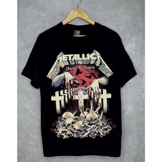 เสื้อวง วินเทจ แขนสั้น มือหนึ่ง แท้ METALLICA 〽️