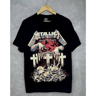 เสื้อวง วินเทจ แขนสั้น มือหนึ่ง แท้ METALLICA 〽️